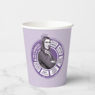 Vasos De Papel Amy Farrah Fowler Info Graphic