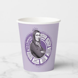 Vasos De Papel Amy Farrah Fowler Info Graphic