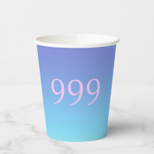 Vasos De Papel Ángel número 999