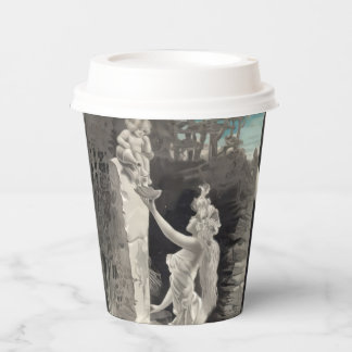 Vasos De Papel Ángel y Diosa San Valentín
