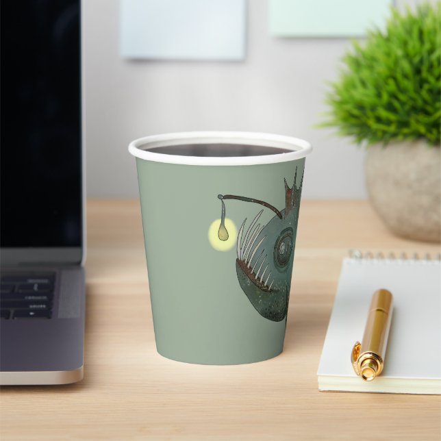 Vasos De Papel Anglerfisch (in situ)