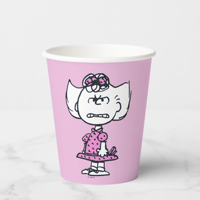 Vasos De Papel Angry Sally (Anverso)