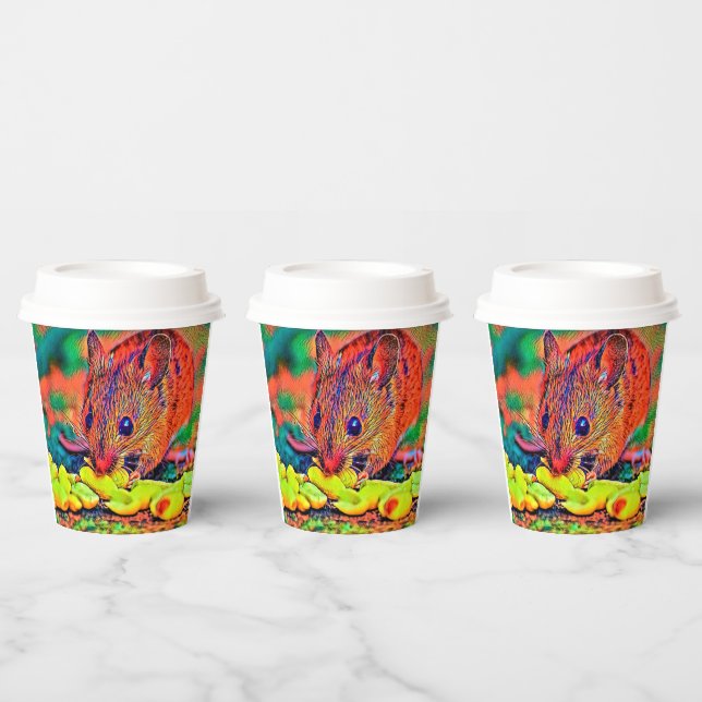 Vasos De Papel AnimalColor_Mouse_001 (Multi)