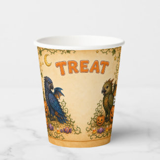 Vasos De Papel Animales de fiesta de Halloween personalizados 8 o