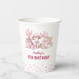 Vasos De Papel Aniversario de la Noche Cute