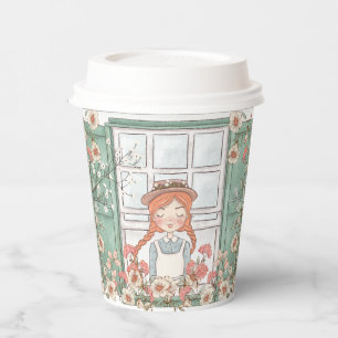 Vasos De Papel Anne de Green Gables Flor silvestre