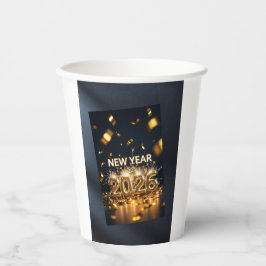 Vasos De Papel Año 2026 – Nuevo Comienzo, Nuevas Esperanzas