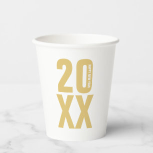 Vasos De Papel Años nuevos copas de papel Fiesta