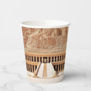 Vasos De Papel Antiguo Egipto Faraón Templo de Deir el-Bahari Din