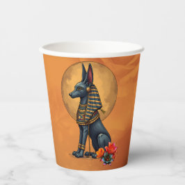 Vasos De Papel Anubis a la luz de la luna, 