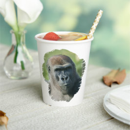 Vasos De Papel Apagón de gorila de mano