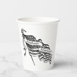 Vasos De Papel Apático Americano