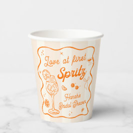 Vasos De Papel Aperol Spritz Desayuno de Boda