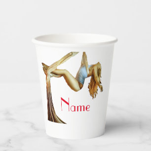 Vasos De Papel Aptitud aérea para el yoga Thunder_Cove