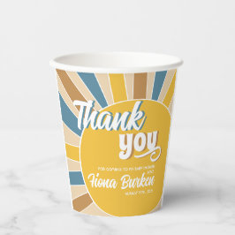 Vasos De Papel Aquí viene el Baby Shower Son