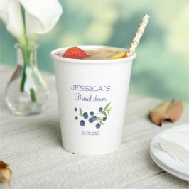 Vasos De Papel Arándanos Frutas de Arándanos Fiesta de Despedida 
