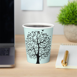Vasos De Papel Árbol de la vida