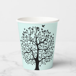 Vasos De Papel Árbol de la vida