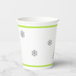 Vasos De Papel Árbol de Navidad moderno