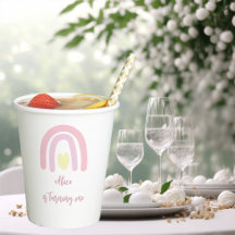 Arcoiris color de agua rosa amarillo Fiesta de cum