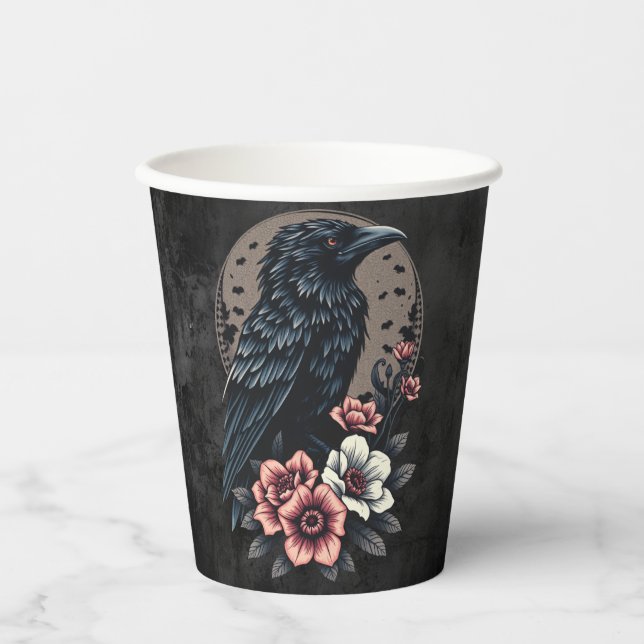 Vasos De Papel Arena negra majestuosa (Anverso)