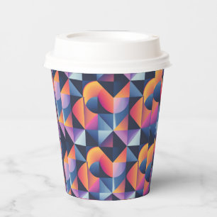 Vasos De Papel Armonía vibrante