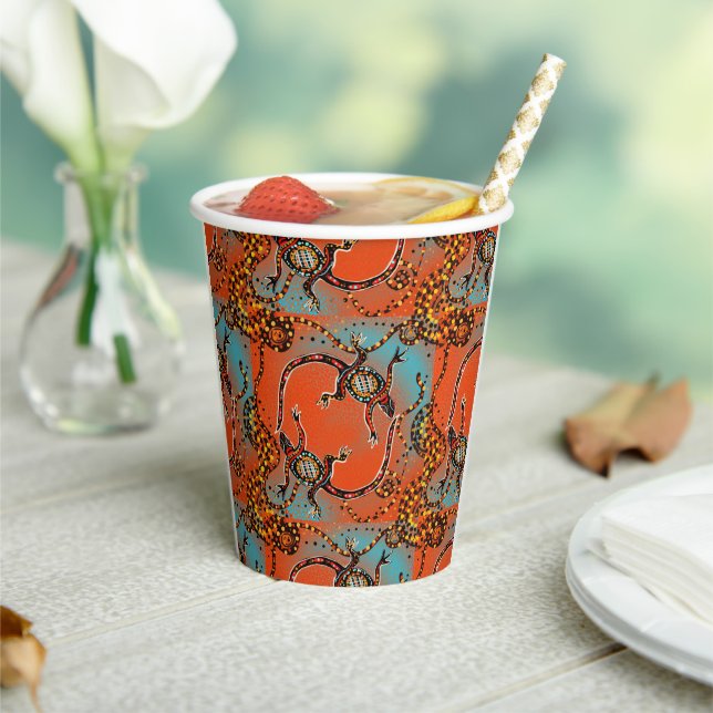VASOS DE PAPEL ARTE DE AUSTRALIA          (in situ)