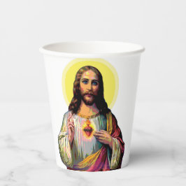 Vasos De Papel Arte Pop Jesus Christus