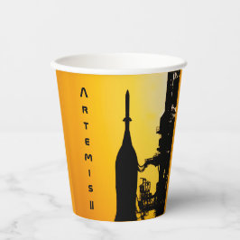 Vasos De Papel Artemis II rumbo a la plataforma de lanzamiento