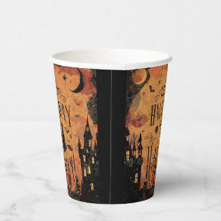 Vasos De Papel Artículos de fiesta a mitad de camino hacia Hallow