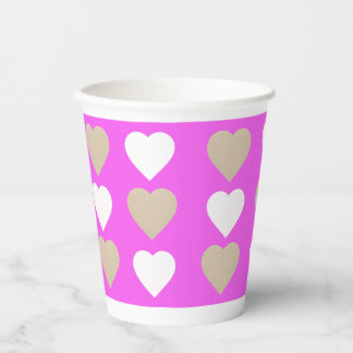 Vasos De Papel Artículos de fiesta de soltera rosados
