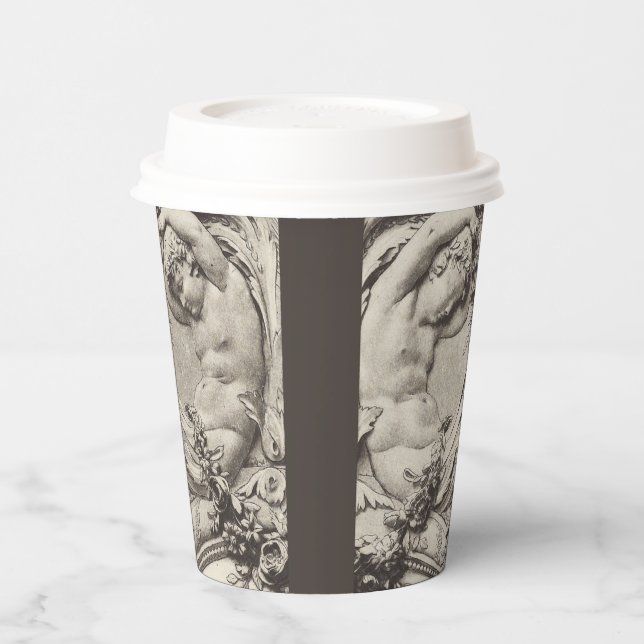 Vasos de papel artísticos y únicos para eventos es (Izquierda)