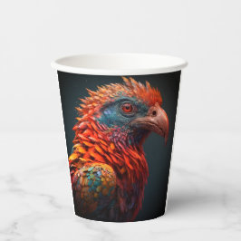 Vasos De Papel Artsy Bird