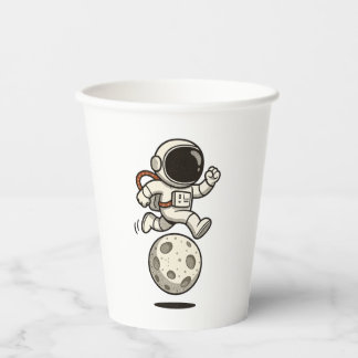 Vasos De Papel Astronauta