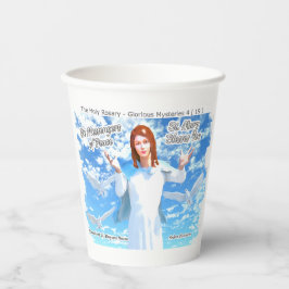 Vasos De Papel Asunción de Santa María al Cielo