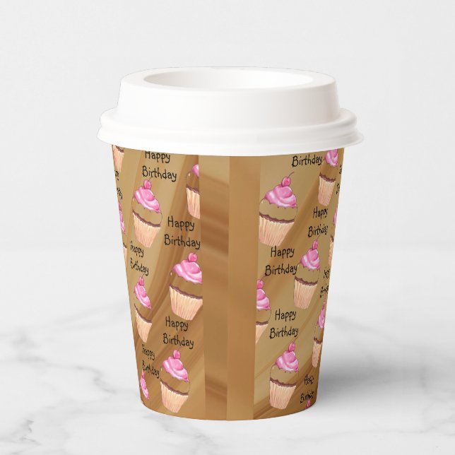 Vasos De Papel Atrapado de torta (Derecha)