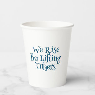 Vasos De Papel Aumentamos Levantando A Otros - Gulaga