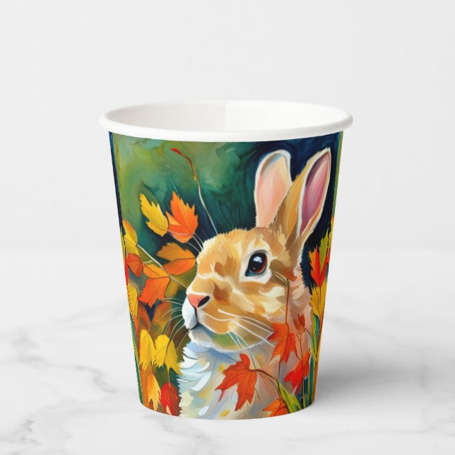 Vasos De Papel Autumn Bunny (Izquierda)