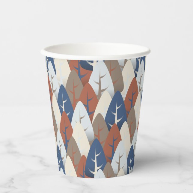 Vasos De Papel Autumn Forest Medley (Anverso)