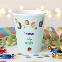 Aventura en parque de cuerdas cumpleaños infantil