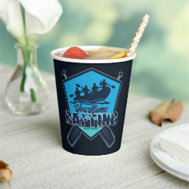 Vasos De Papel Aventura personalizada del río Whitewater