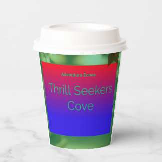 Vasos De Papel Aventura Zones Cove