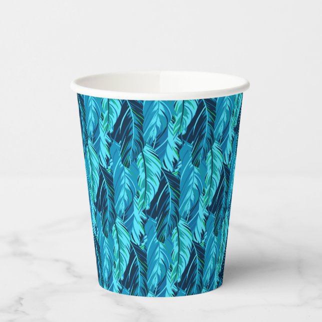Vasos De Papel Aves tropicales (Izquierda)