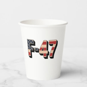 Vasos De Papel Avión oficial F47 Maga Fighter Jet F-47 Jet Fighte