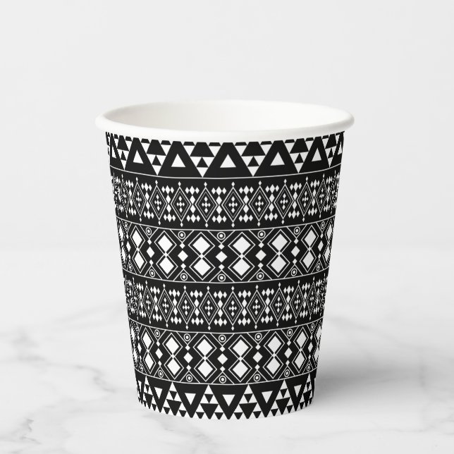 Vasos De Papel Azteca (Anverso)
