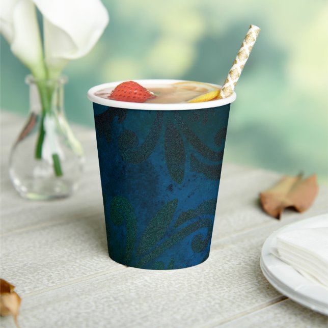 Vasos De Papel azul (in situ)