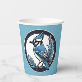 Vasos De Papel Azul Jay Azul Bird Azul Azul Azul