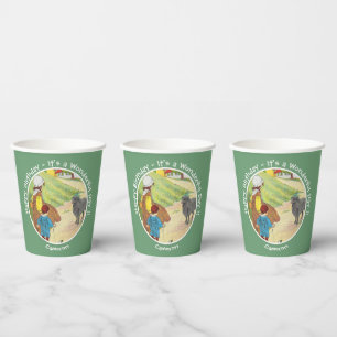 Vasos De Papel Baa, Baa, Black Sheep Birday Party Collection