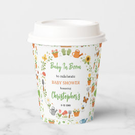 Vasos De Papel Baby in Bloom Garden Baby Shower | Cute Floral