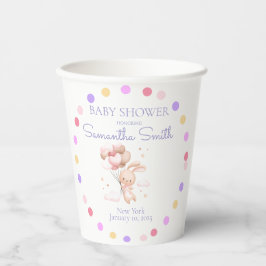 VASOS DE PAPEL BABY SHOWER